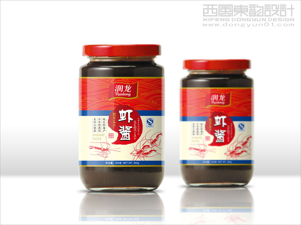 潤(rùn)龍食品公司蝦醬包裝設(shè)計(jì) 潤(rùn)龍食品公司蝦醬包裝設(shè)計(jì)