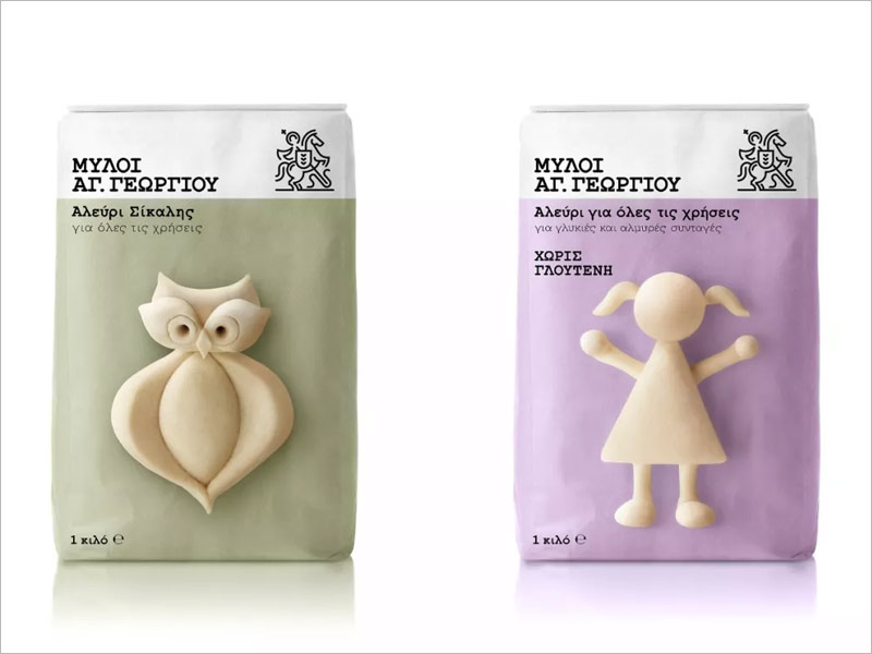 St. George's Mills 面粉包裝設(shè)計(jì)