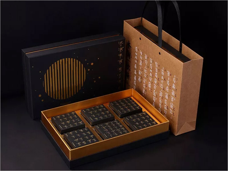 書法月餅禮盒包裝設計，吃的不是月餅，吃的是文化
