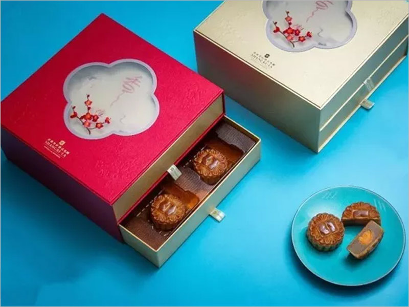 香格里拉酒店月餅禮盒包裝設計，顏值擔當送禮佳品