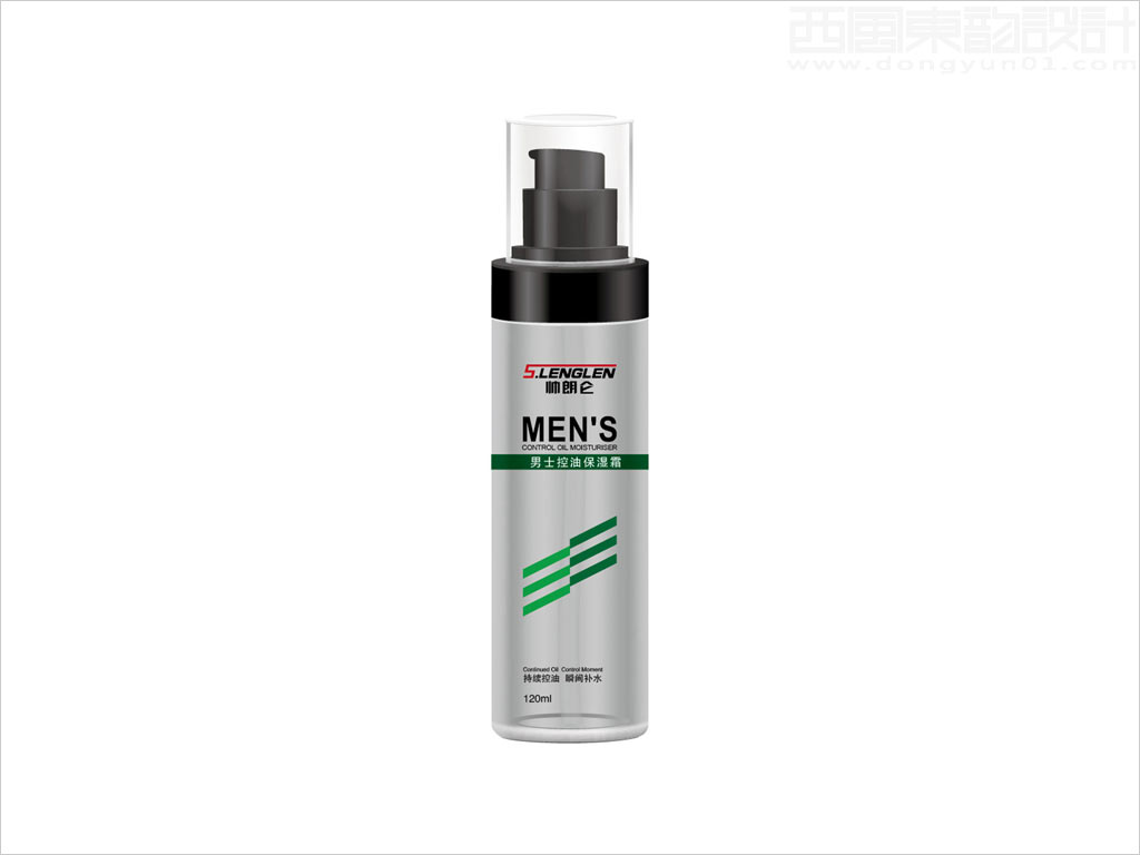 北京勝嬌翔日化用品有限公司帥朗侖男士控油保濕霜化妝品包裝設(shè)計(jì)