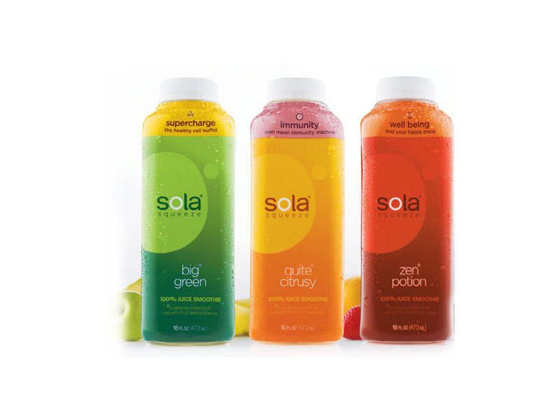 Sola-Squeeze 果汁飲料包裝設計 Sola-Squeeze 果汁飲料包裝設計