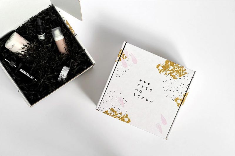 Seed To Serum 化妝品包裝設計