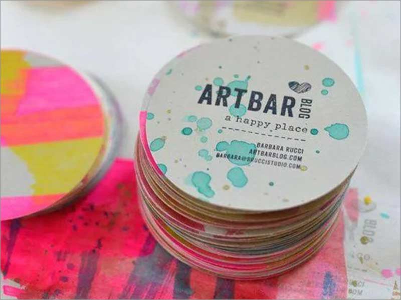 時髦而多彩的名片設(shè)計 時髦而多彩的名片設(shè)計