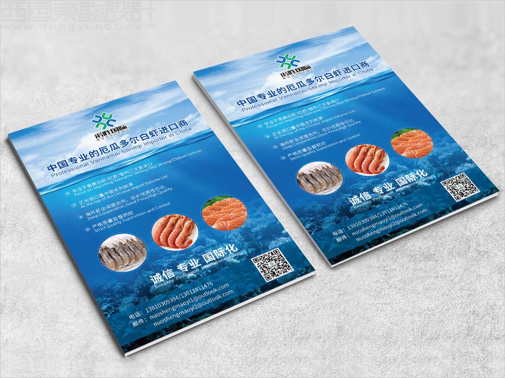 河北任丘市諾勝進出口貿(mào)易有限公司宣傳彩頁設計 河北任丘市諾勝進出口貿(mào)易有限公司宣傳彩頁設計