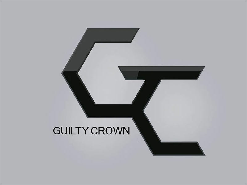  GC”六邊形的對稱和重復(fù)反映了這種機甲動畫《罪惡王冠》的科幻軍事性質(zhì)。