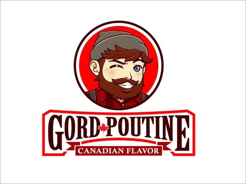 一家餐廳的吉祥物標志設(shè)計