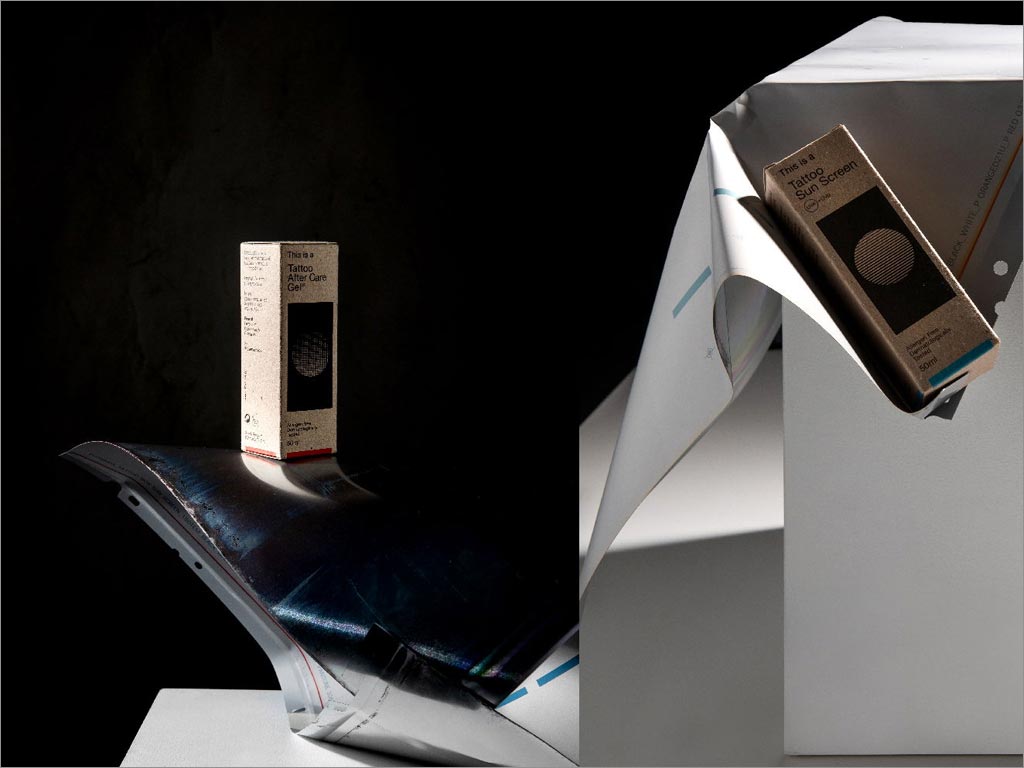 This is a 紋身后護(hù)理化妝產(chǎn)品包裝設(shè)計(jì)