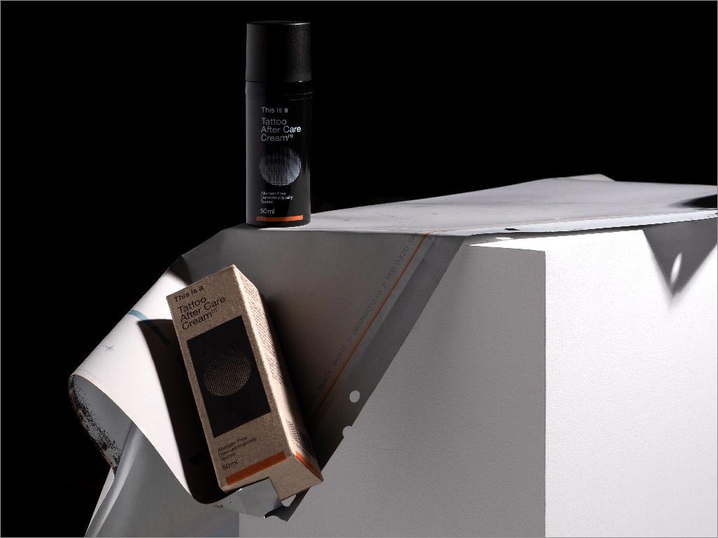 This is a 紋身后護(hù)理化妝產(chǎn)品包裝設(shè)計(jì)