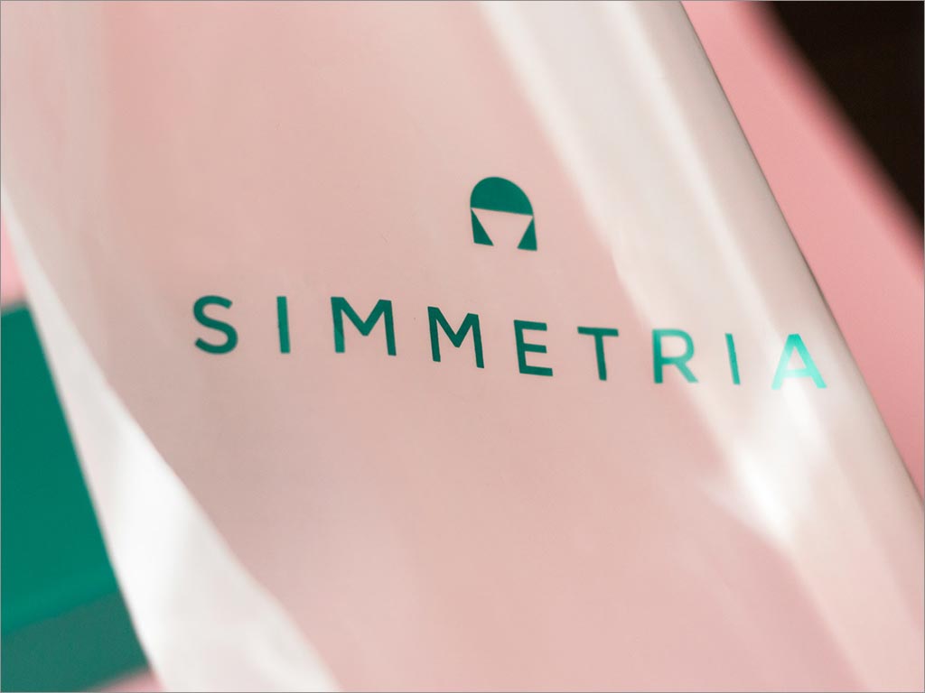 烏克蘭Simmetria美容美發(fā)工具logo設計