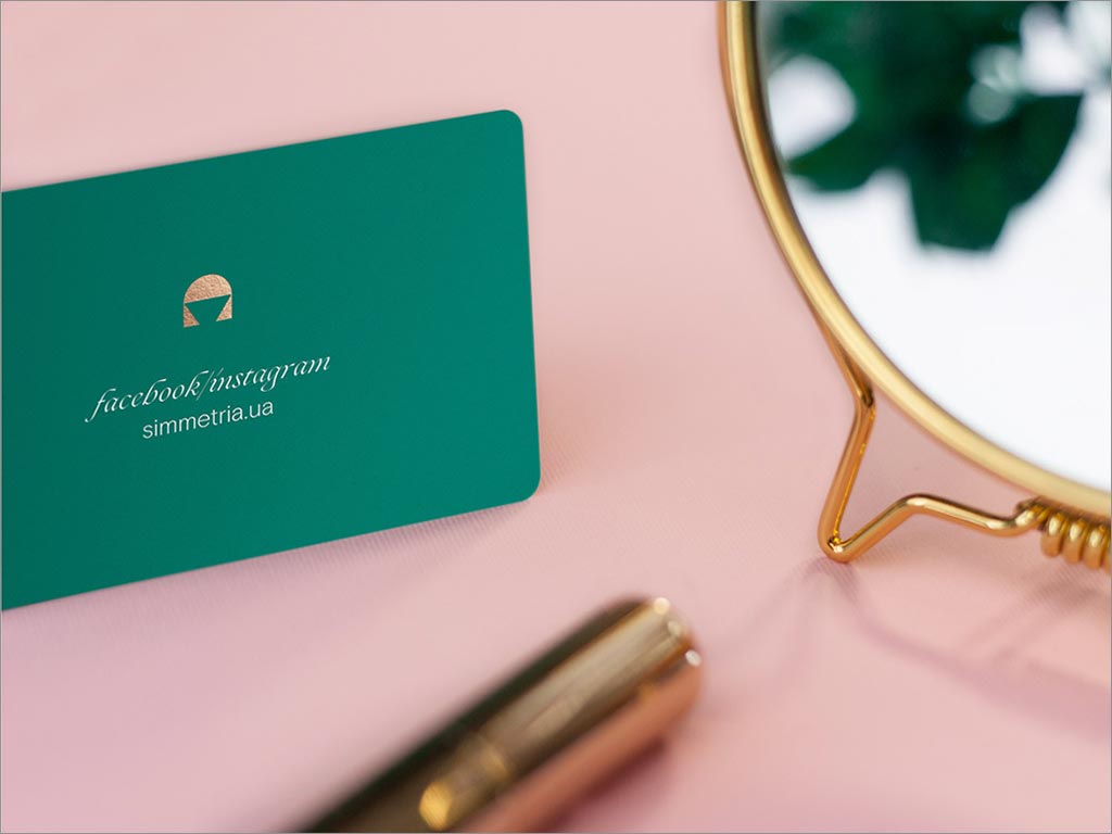 烏克蘭Simmetria美容美發(fā)工具品牌形象設計