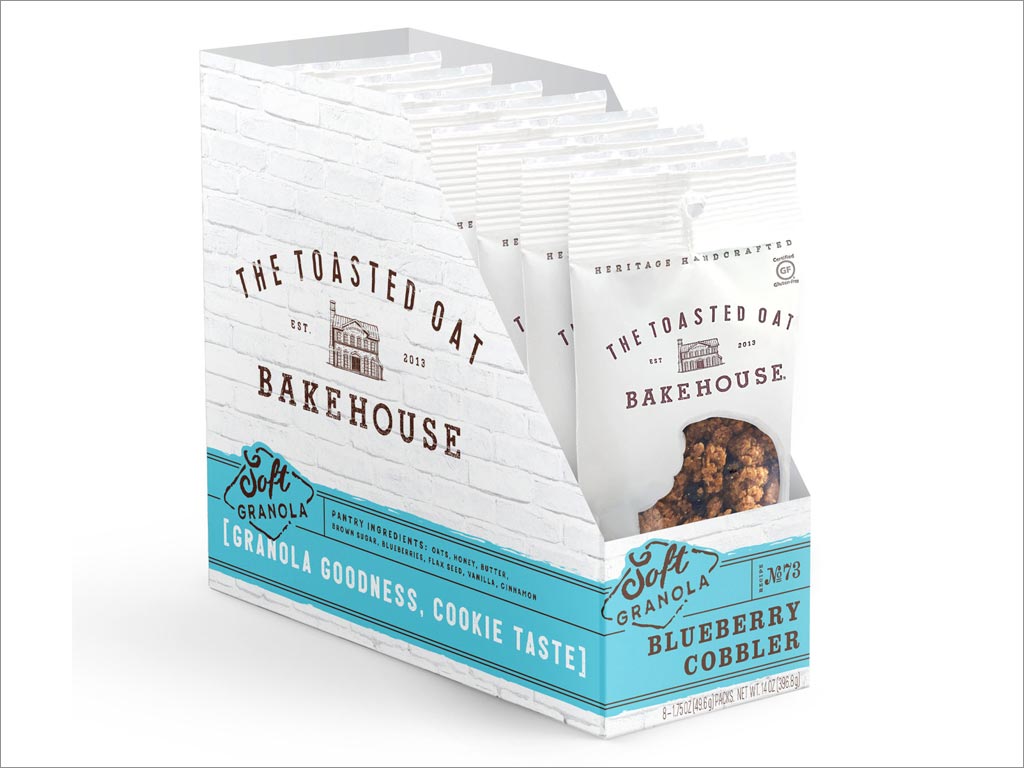 美國帶來懷舊之情的面包食品包裝設(shè)計(jì)