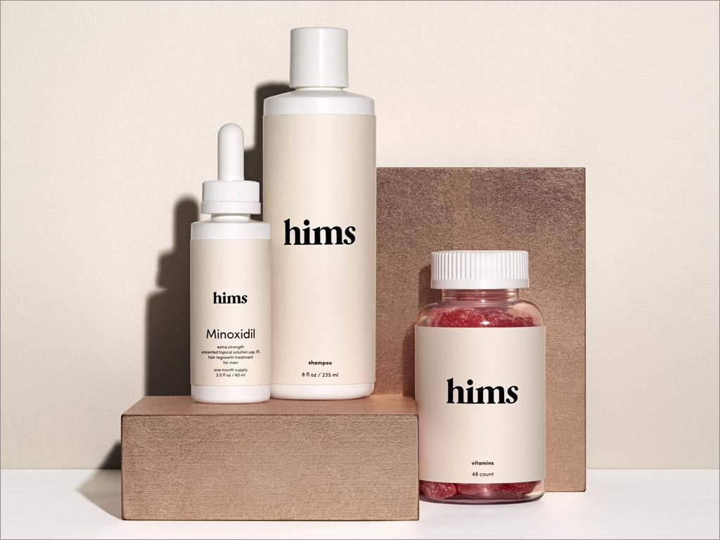 Hims全套脫發(fā)套裝包裝設(shè)計