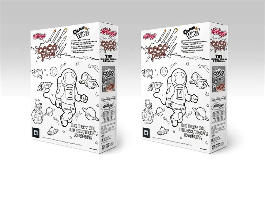 Kellogg's充滿童趣的嬰兒食品包裝設(shè)計