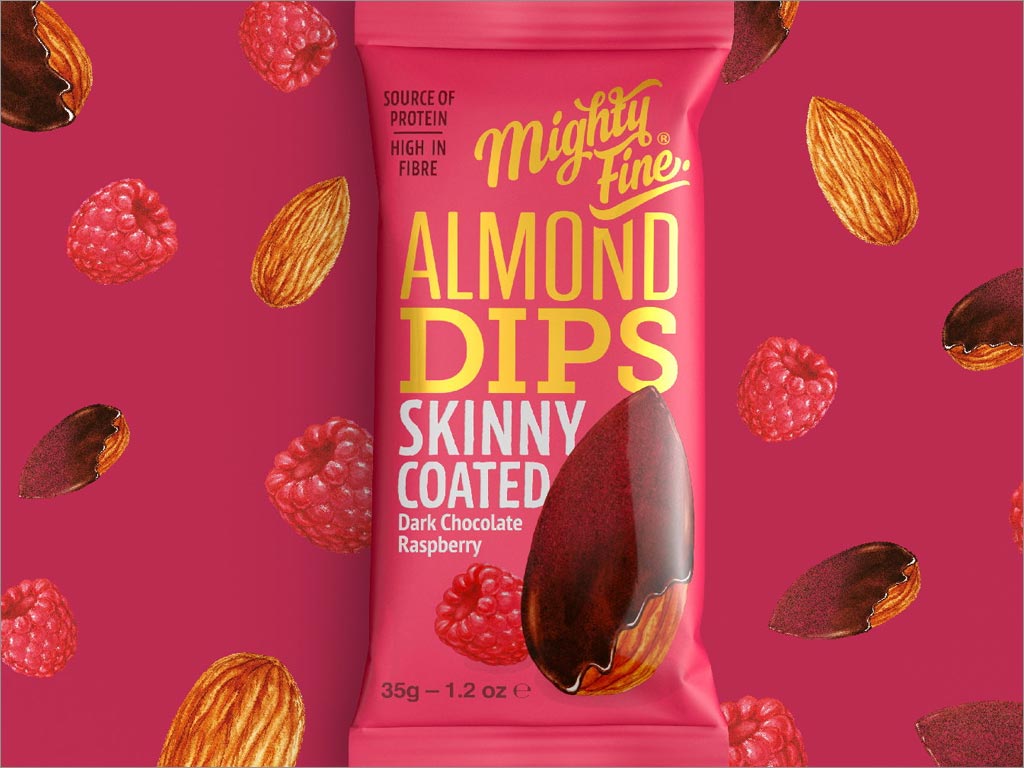 英國(guó)Mighty Fine休閑零食包裝設(shè)計(jì)