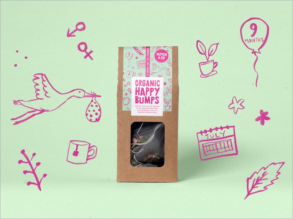 尼珀有機(jī)歡樂(lè)沖泡茶包裝設(shè)計(jì)