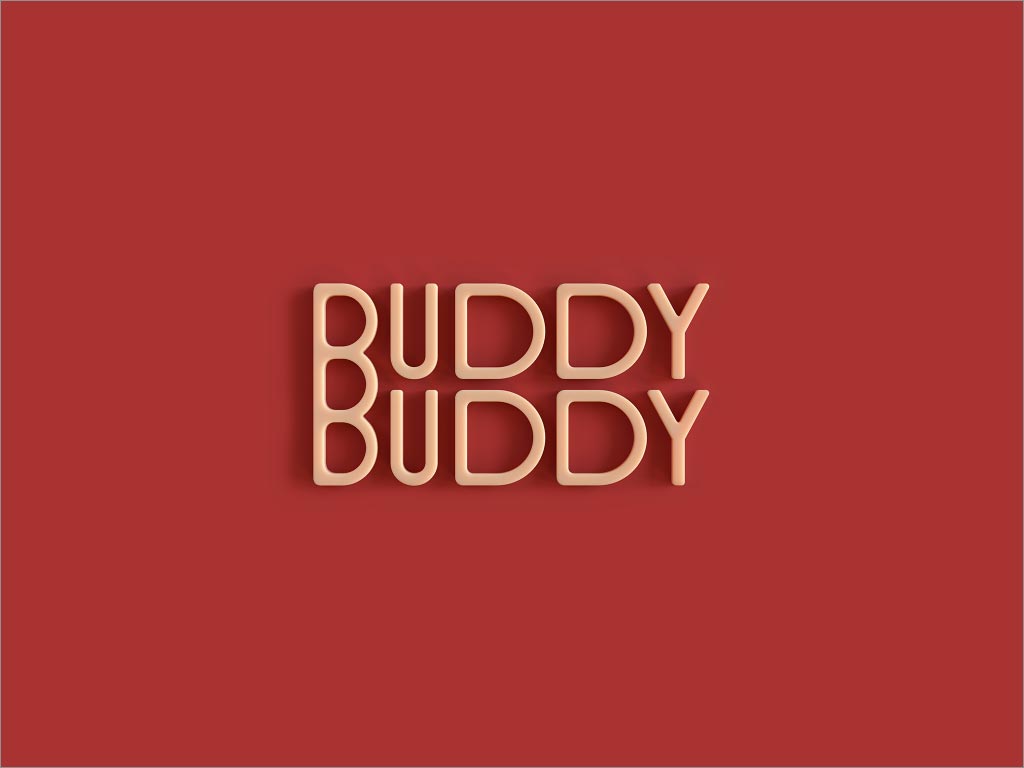 比利時(shí)Buddy Buddy堅(jiān)果醬logo設(shè)計(jì)