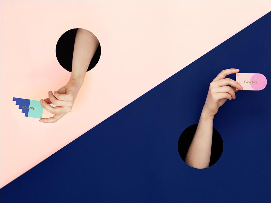 卡塔爾Cloud＆Co.冰淇淋品牌形象設(shè)計