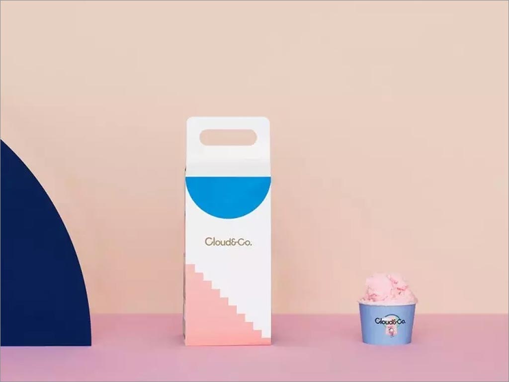 卡塔爾Cloud＆Co.冰淇淋包裝設(shè)計