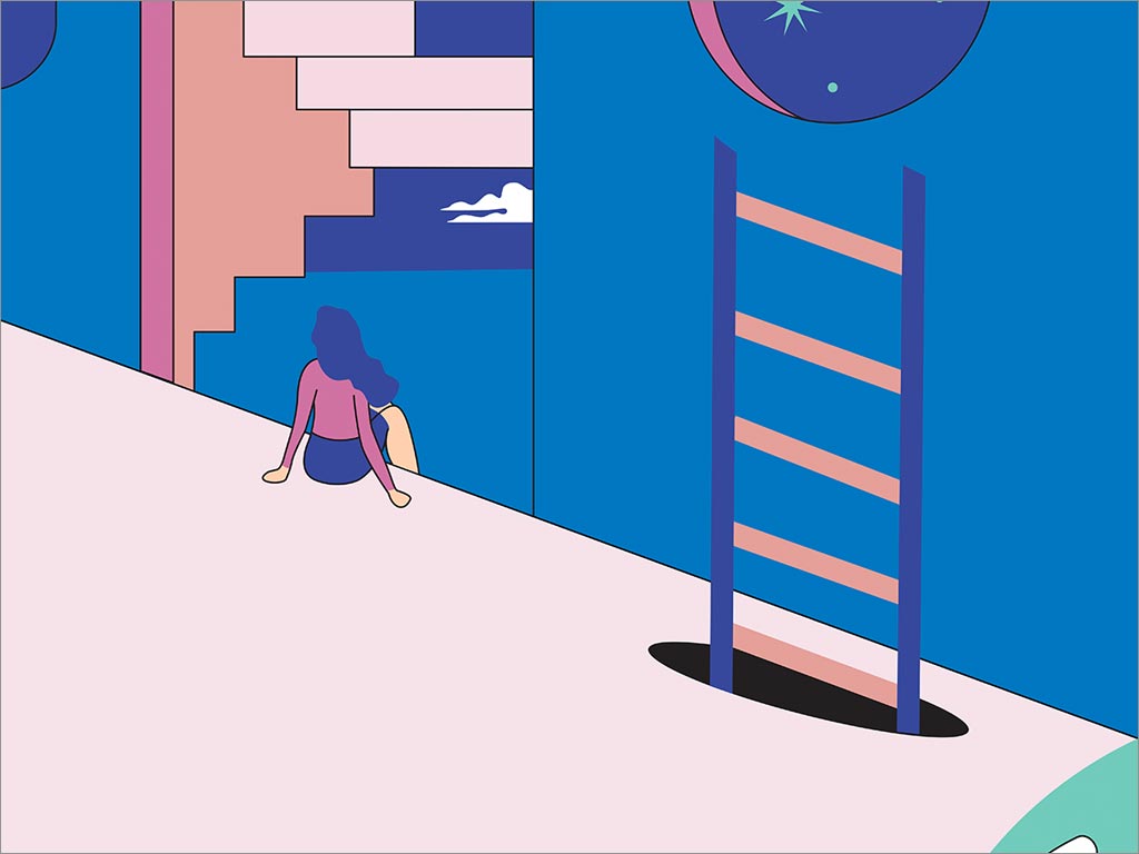 卡塔爾Cloud＆Co.品牌形象之插圖設(shè)計