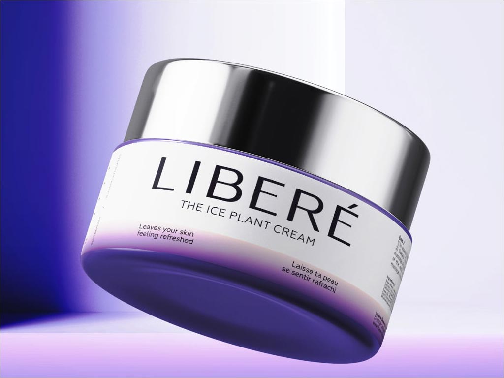 奇特而時尚的LIBERé護膚品瓶體包裝設(shè)計