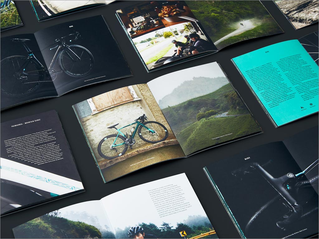 新西蘭Chapter2自行車品牌畫冊設(shè)計