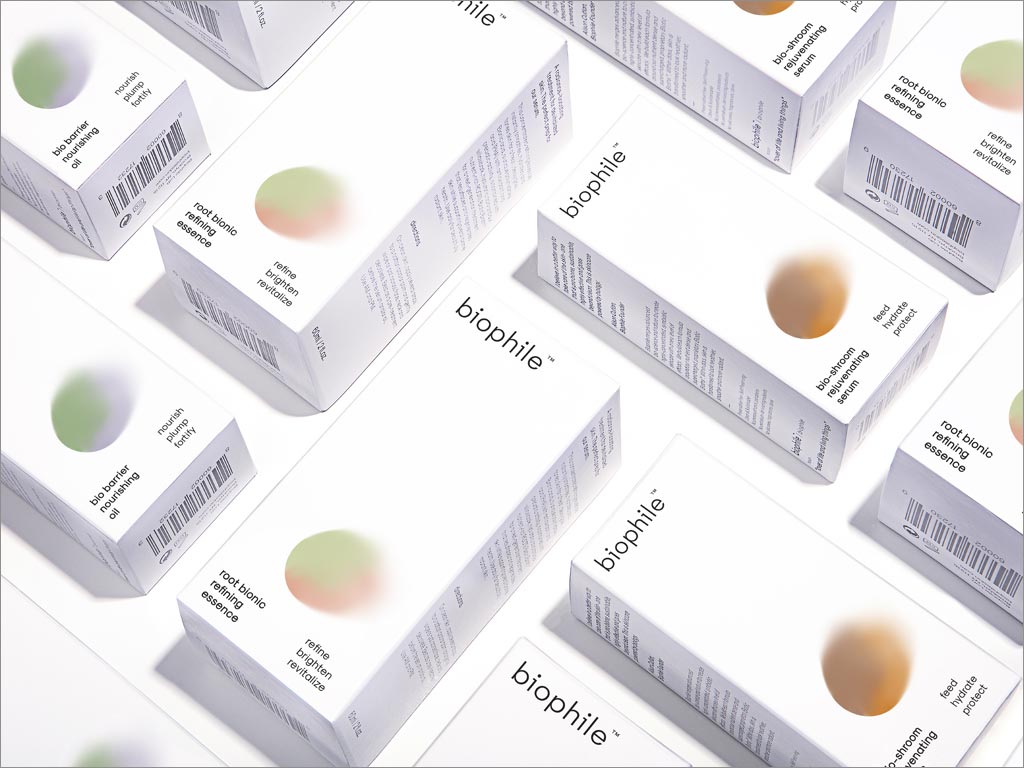 美國Biophile護(hù)膚產(chǎn)品包裝盒設(shè)計(jì)