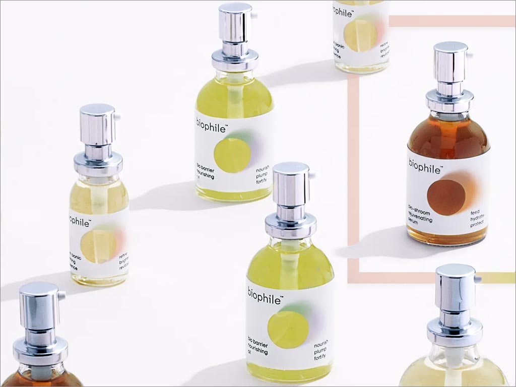 美國Biophile護(hù)膚產(chǎn)品瓶體包裝設(shè)計(jì)