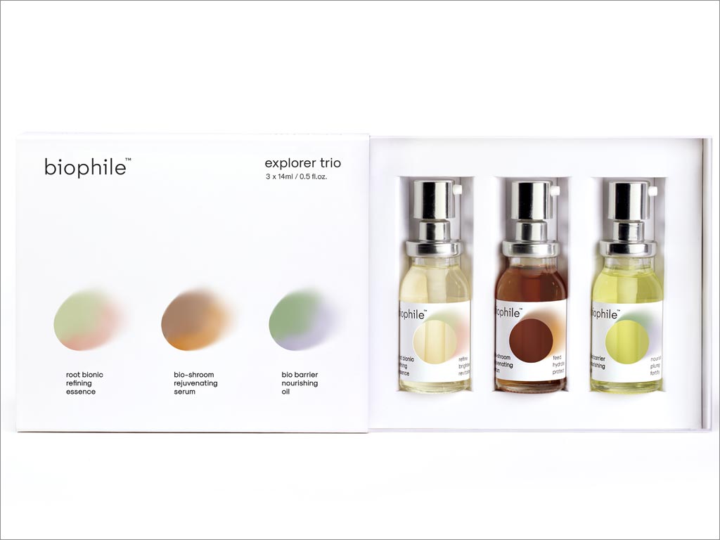 美國Biophile護(hù)膚產(chǎn)品禮品盒包裝設(shè)計(jì)