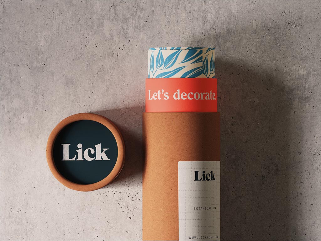 英國Lick壁紙包裝設(shè)計(jì)