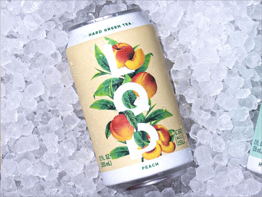 美國LQD黃桃飲料包裝設(shè)計(jì)