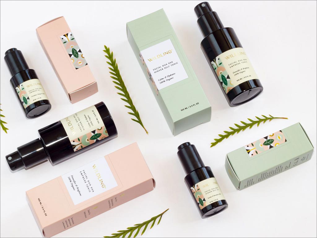 法國Wilding精油護膚產(chǎn)品包裝設計