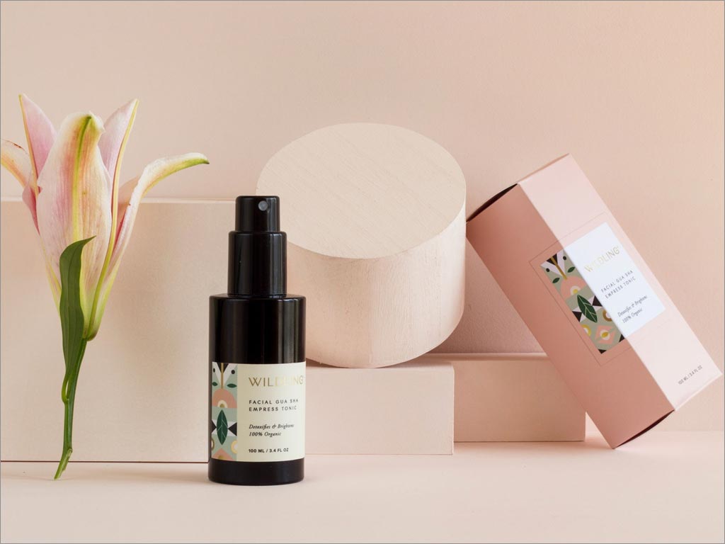 法國Wilding精油護膚產(chǎn)品包裝設計之實物照片