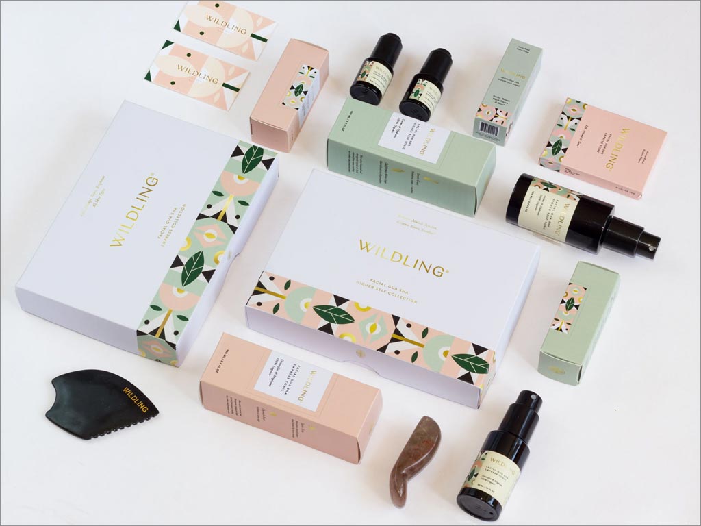 法國Wilding精油護膚產(chǎn)品包裝設計之實物照片