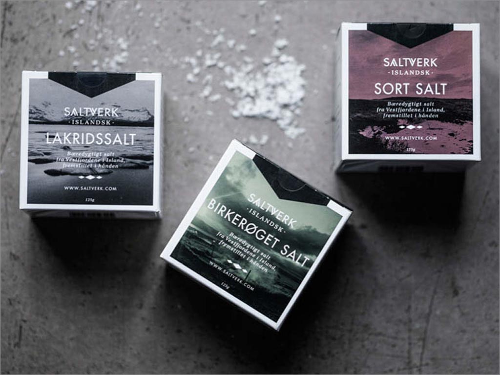 冰島SALTVERK食用鹽包裝設(shè)計