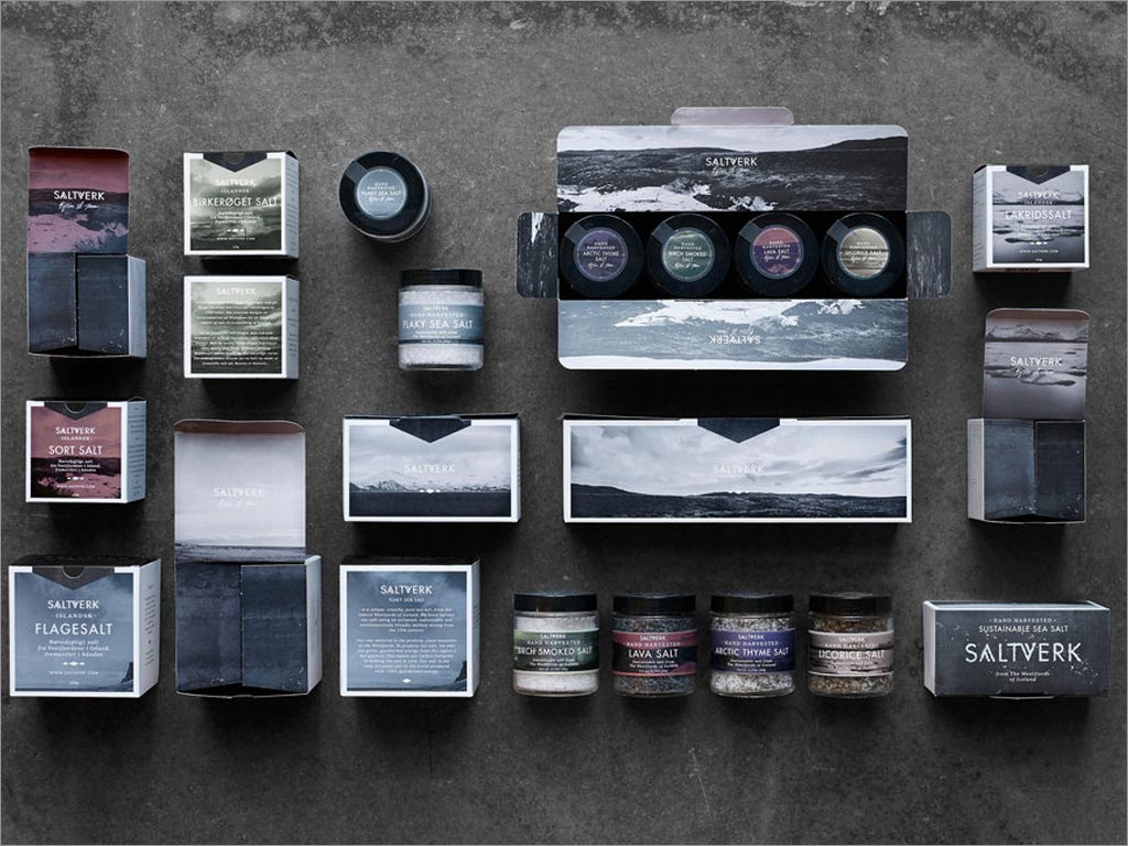 冰島SALTVERK食用鹽包裝設(shè)計