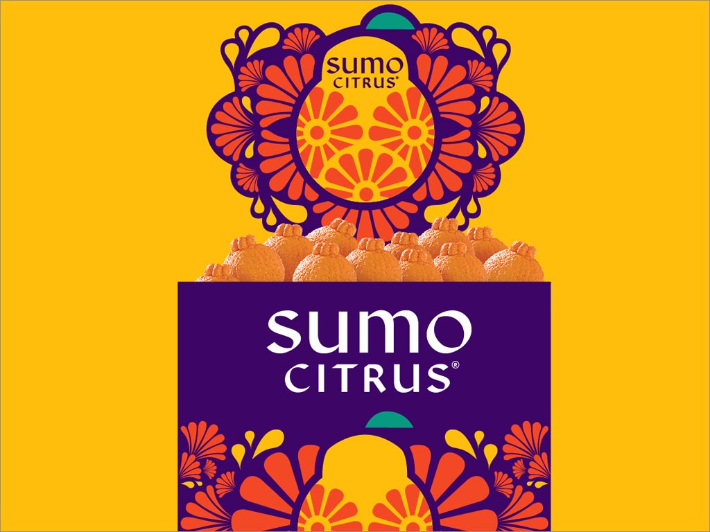 Sumo Citrus柑橘水果品牌logo設(shè)計