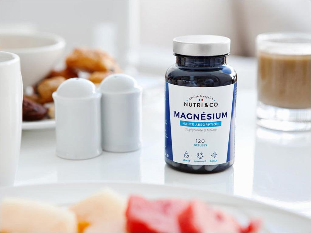 簡潔有效的法國Nutri＆Co保健食品補(bǔ)充劑包裝設(shè)計