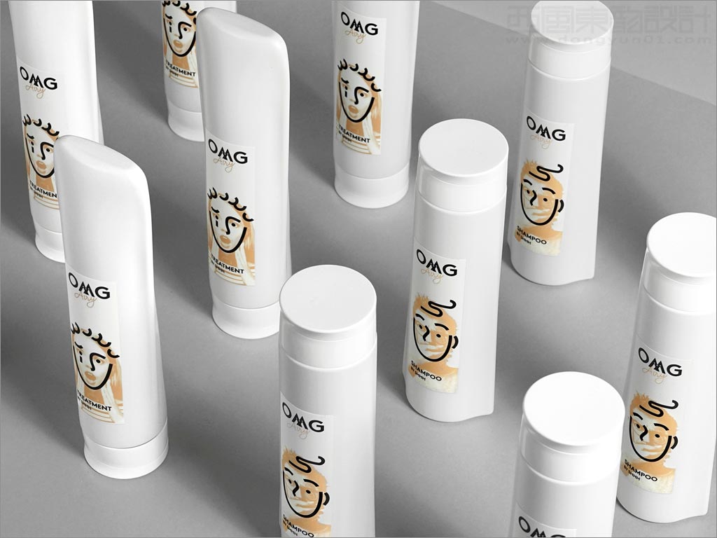 OMG護發(fā)產(chǎn)品日化用品包裝設計
