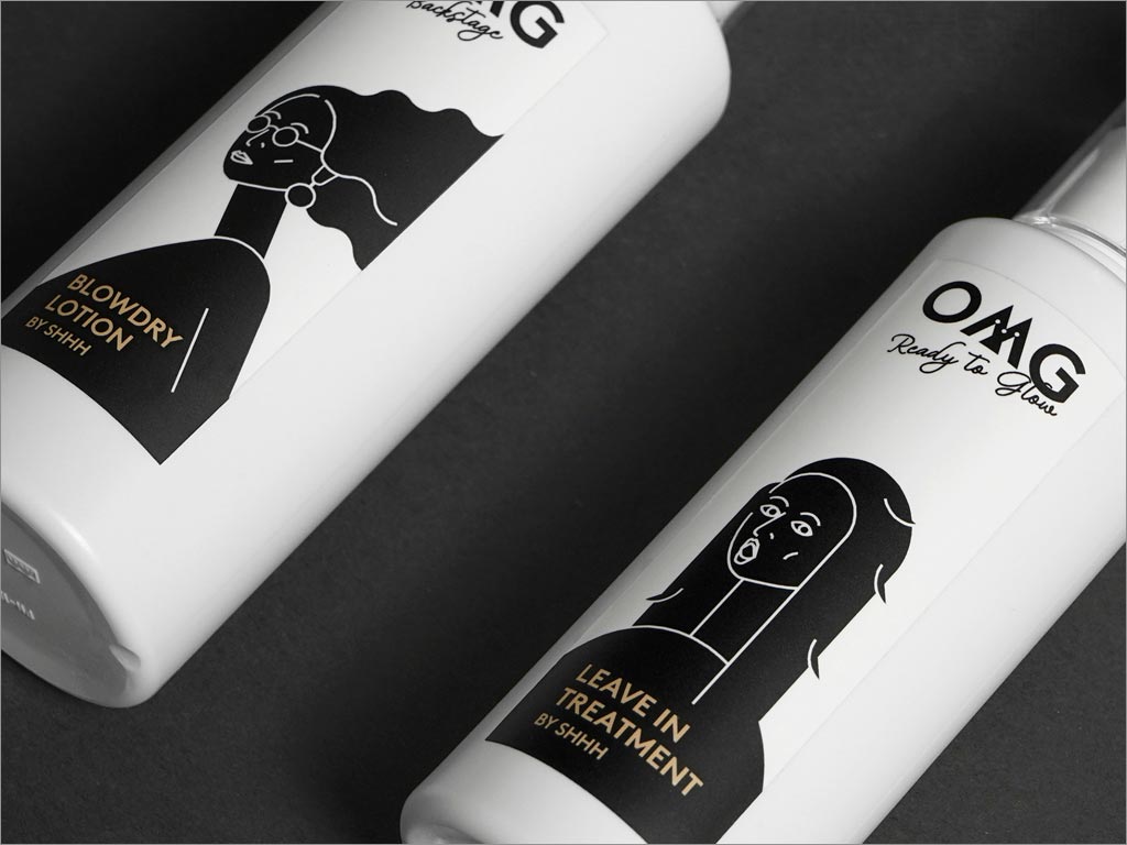 OMG護發(fā)產(chǎn)品日化用品包裝設計