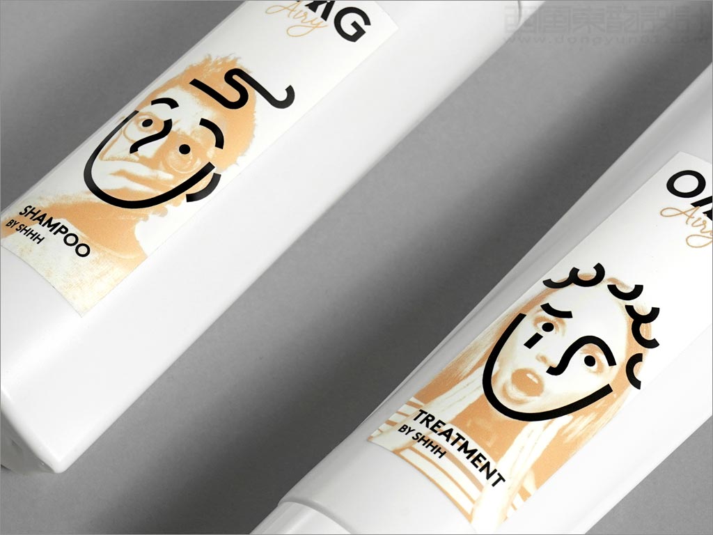 OMG護發(fā)產(chǎn)品日化用品包裝設計之局部特寫