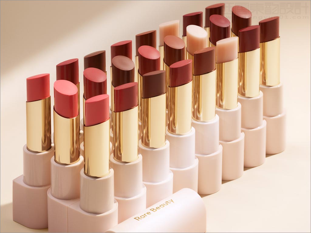 美國Rare Beauty口紅彩妝美容化妝品包裝設(shè)計(jì)