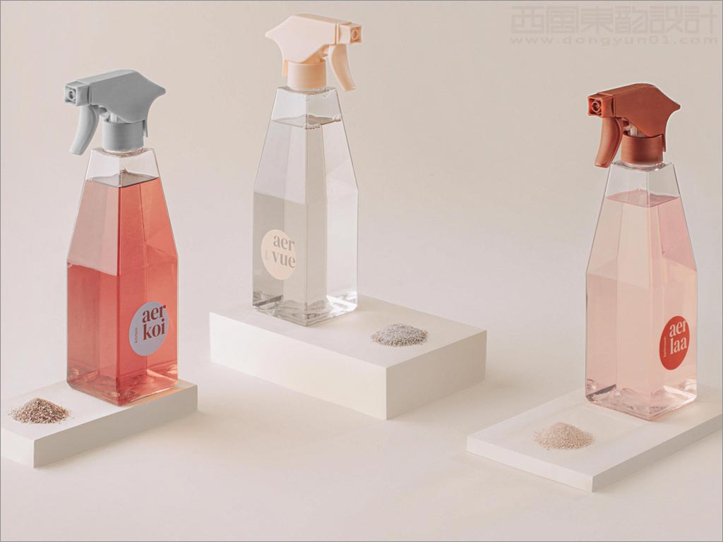 美國aer家庭清潔日化產品包裝設計