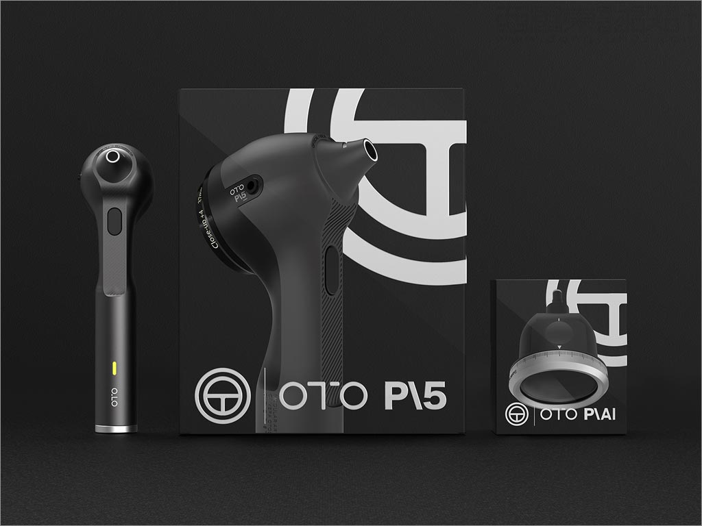 英國Oto耳朵智能檢測儀器醫(yī)療器械包裝設(shè)計(jì)