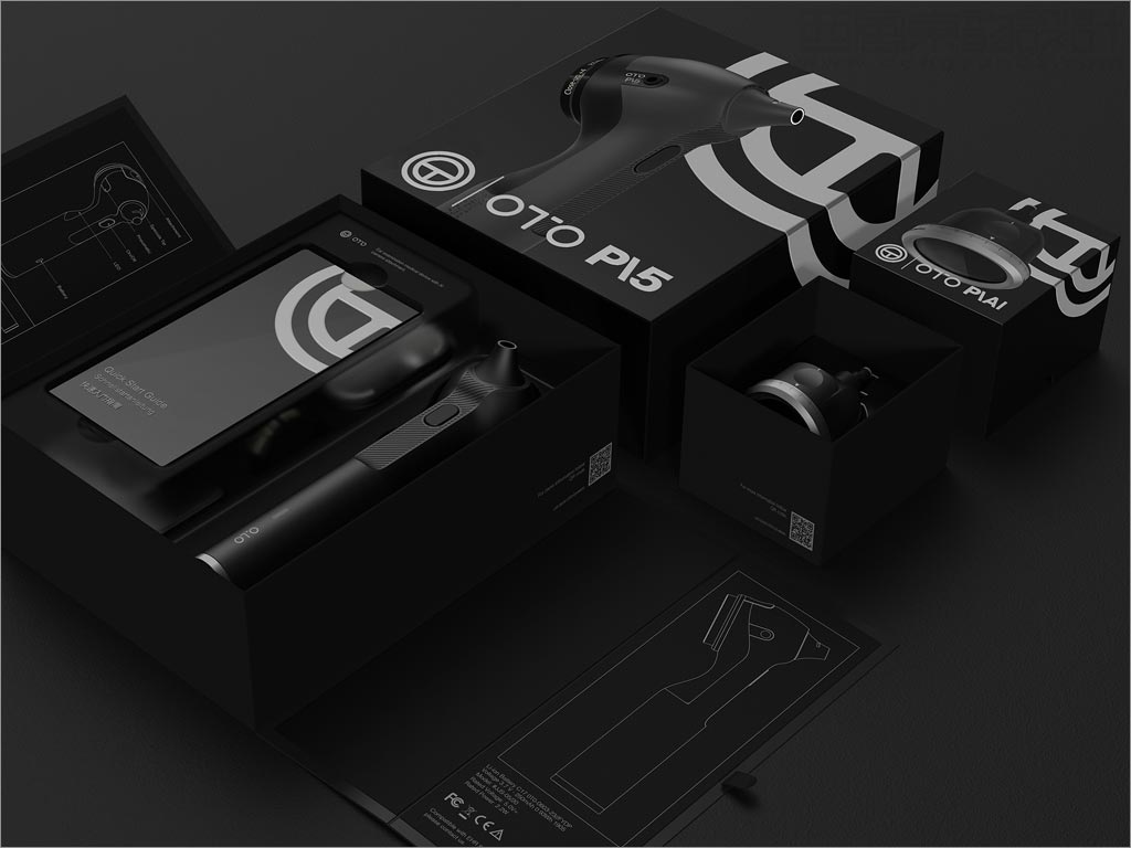 英國Oto耳朵智能檢測儀器醫(yī)療器械包裝設(shè)計(jì)