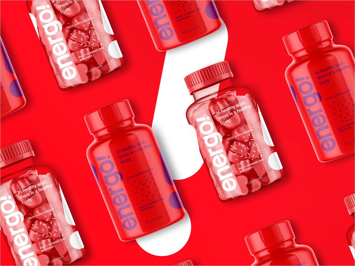 印度尼西亞 Energo食品補(bǔ)充劑營(yíng)養(yǎng)保健品包裝設(shè)計(jì)