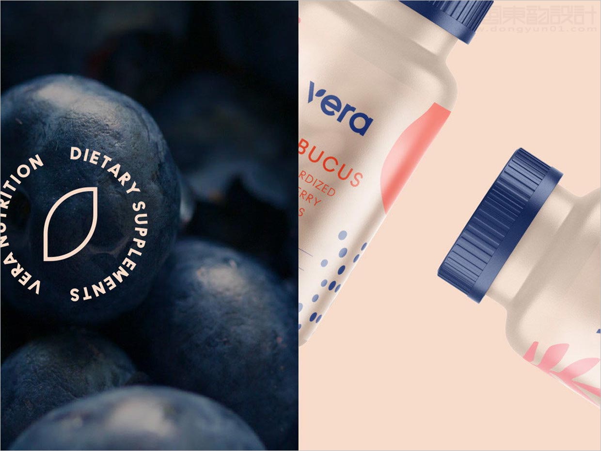 時尚的美國Vera女性補(bǔ)品包裝設(shè)計