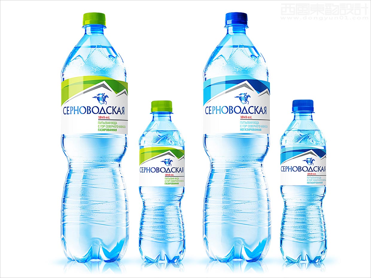 俄羅斯Sernovodskaya礦泉水包裝設(shè)計