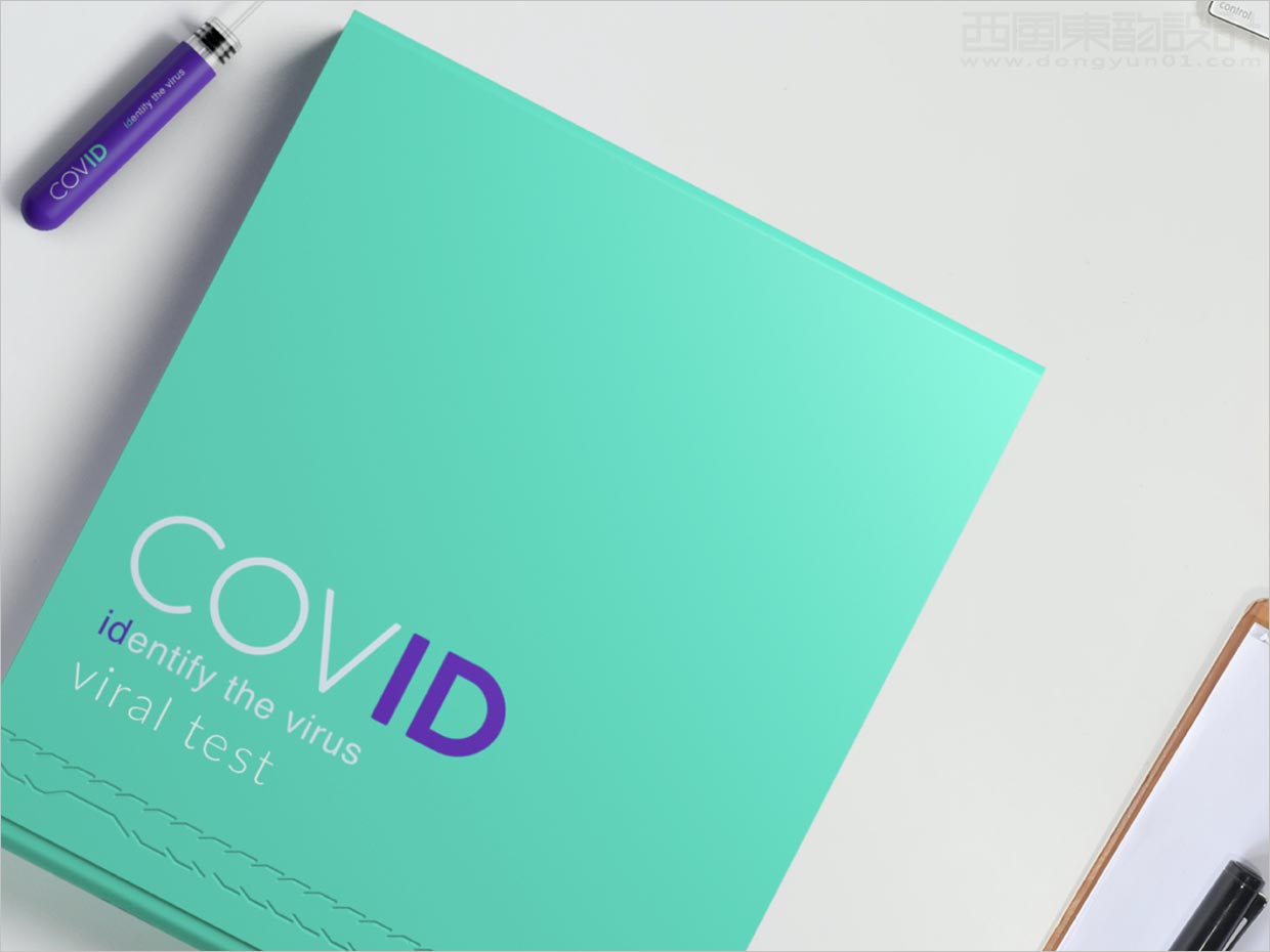 英國新型冠狀病毒(COVID-19)核酸檢測(cè)試劑盒包裝設(shè)計(jì)