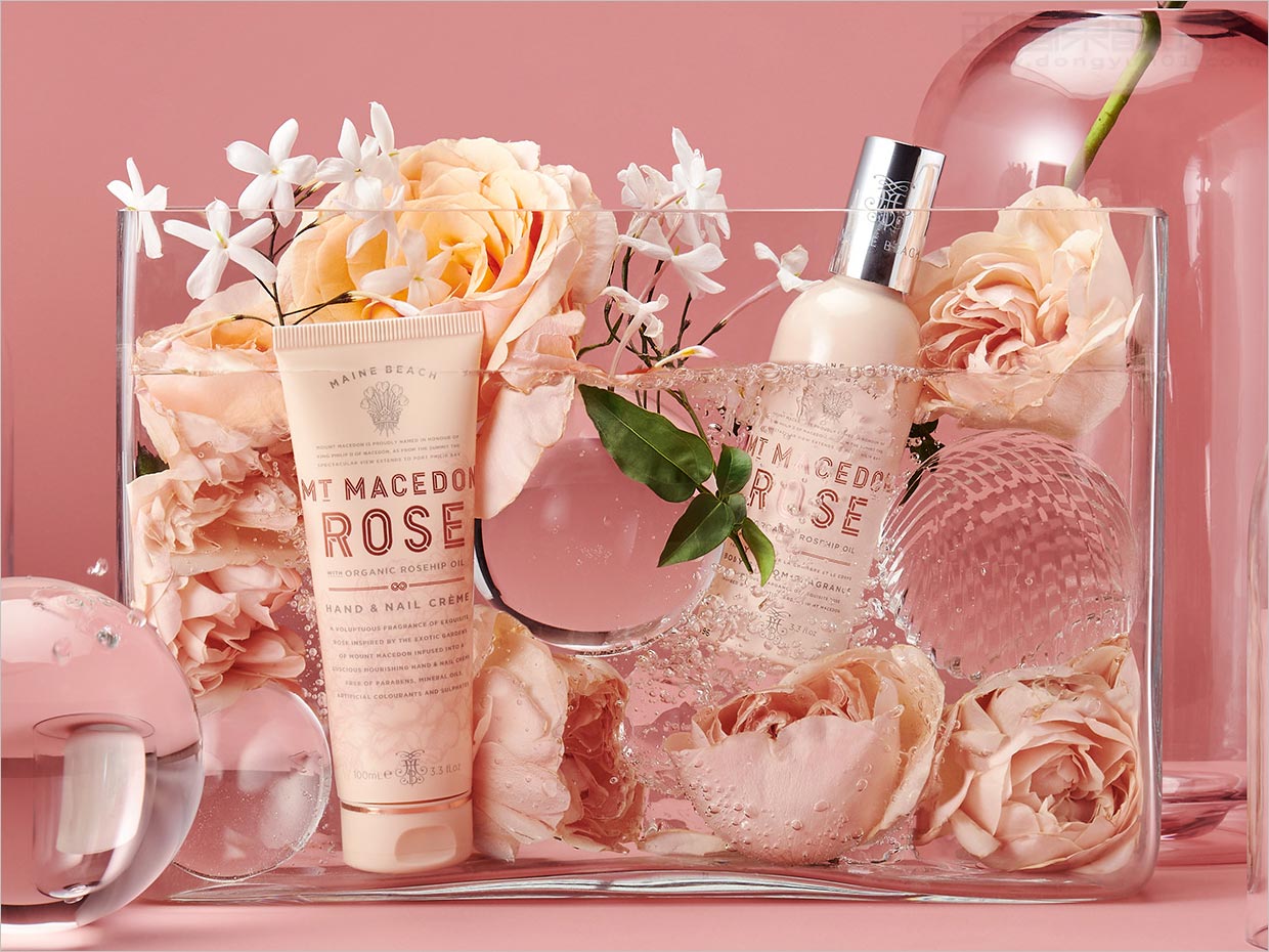 澳大利亞馬其頓玫瑰護膚品包裝設(shè)計